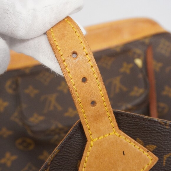 LOUIS VUITTON Brown Monogram Backpack - Picture 13 of 16